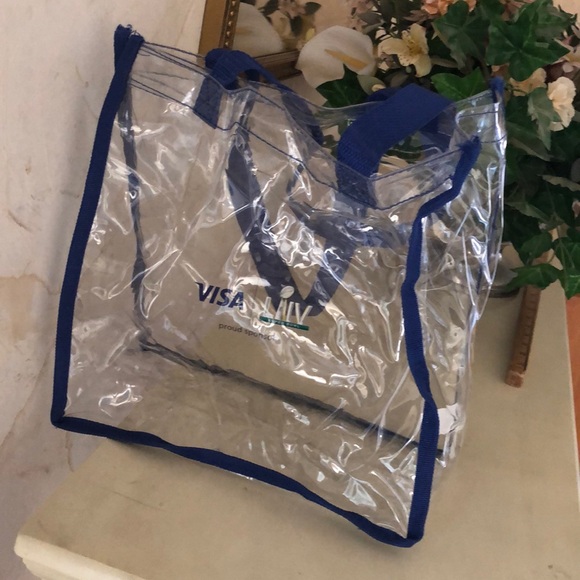 Super bowl LIV  Clear Plastic Stadium tote Bag - Picture 5 of 15